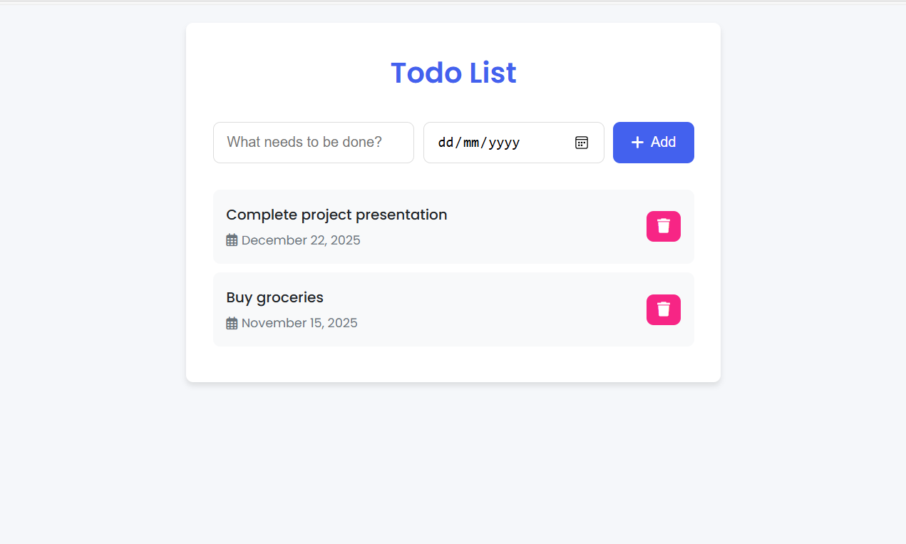Todo App
